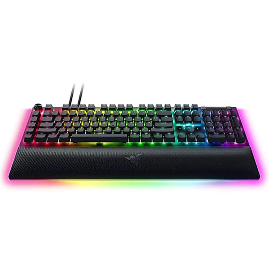 Razer BlackWidow V4 Pro Mechanical Gaming Keyboard - Green Switch in Qatar Razer BlackWidow V4 Pro Mechanical Gaming Keyboard - Green Switch in Qatar